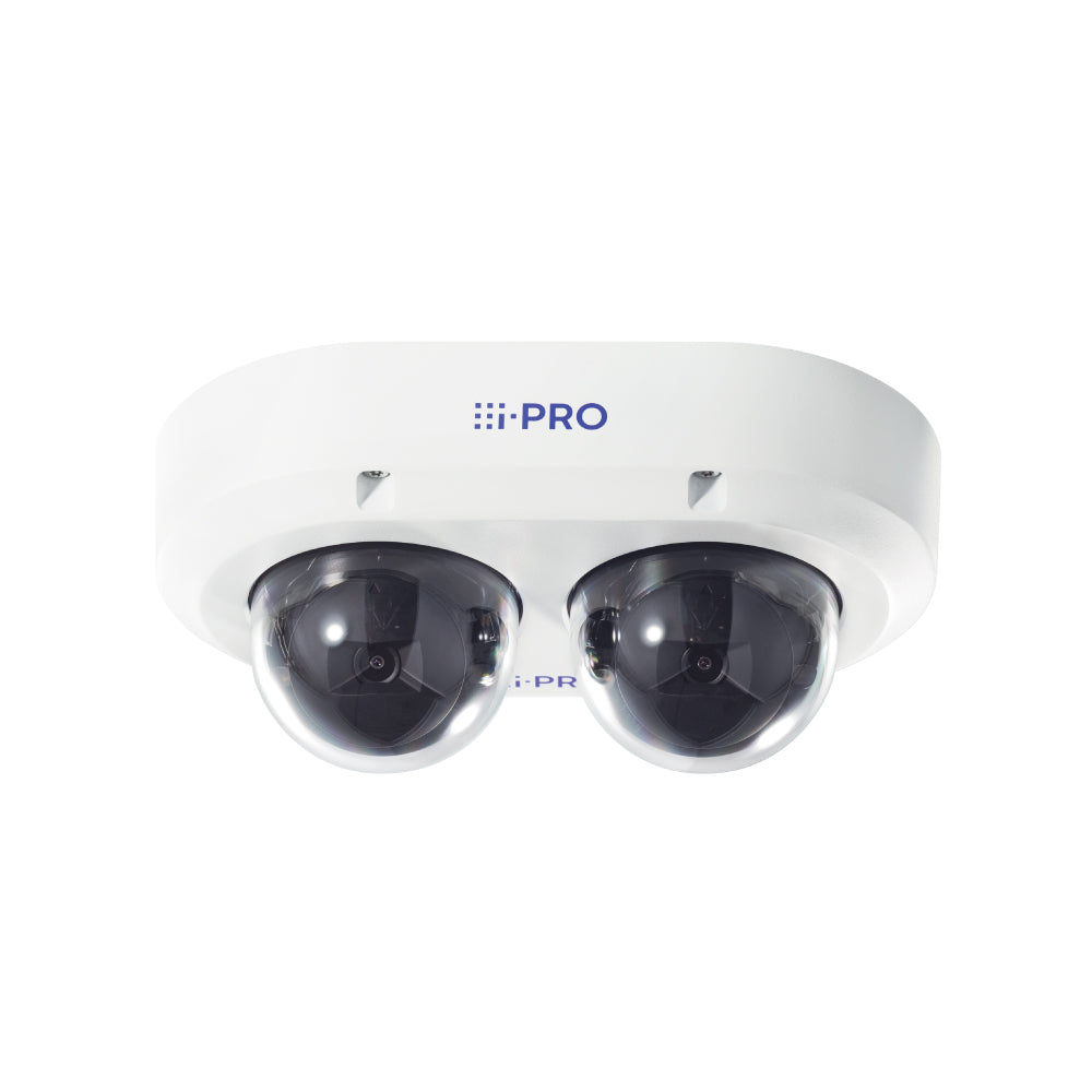iPRO WVS85702F3L 屋外4K 8MP ×2眼マルチセンサー AIカメラ WVS85702F3L-