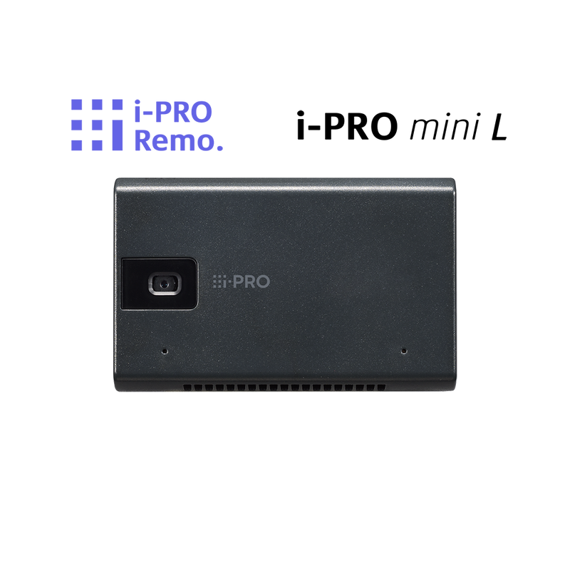2MP(1080P) 屋内 小型カメラ i-PRO mini L 無線LANモデル (ブラック) WV-B71300-F3W1